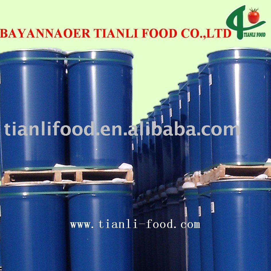 2010 Crop 36-38% Concentrated Tomato Paste in Drum