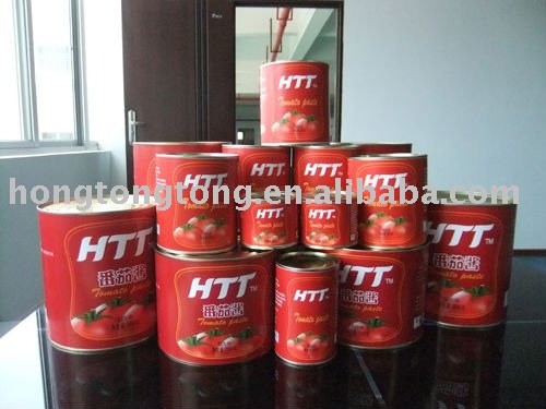 198g canned tomato paste with HACCP
