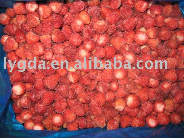 Frozen strawberry
