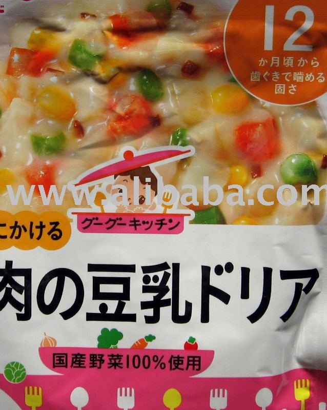 MIXED SOYBEAN MILK WITH FISH, RICE & CHICKEN