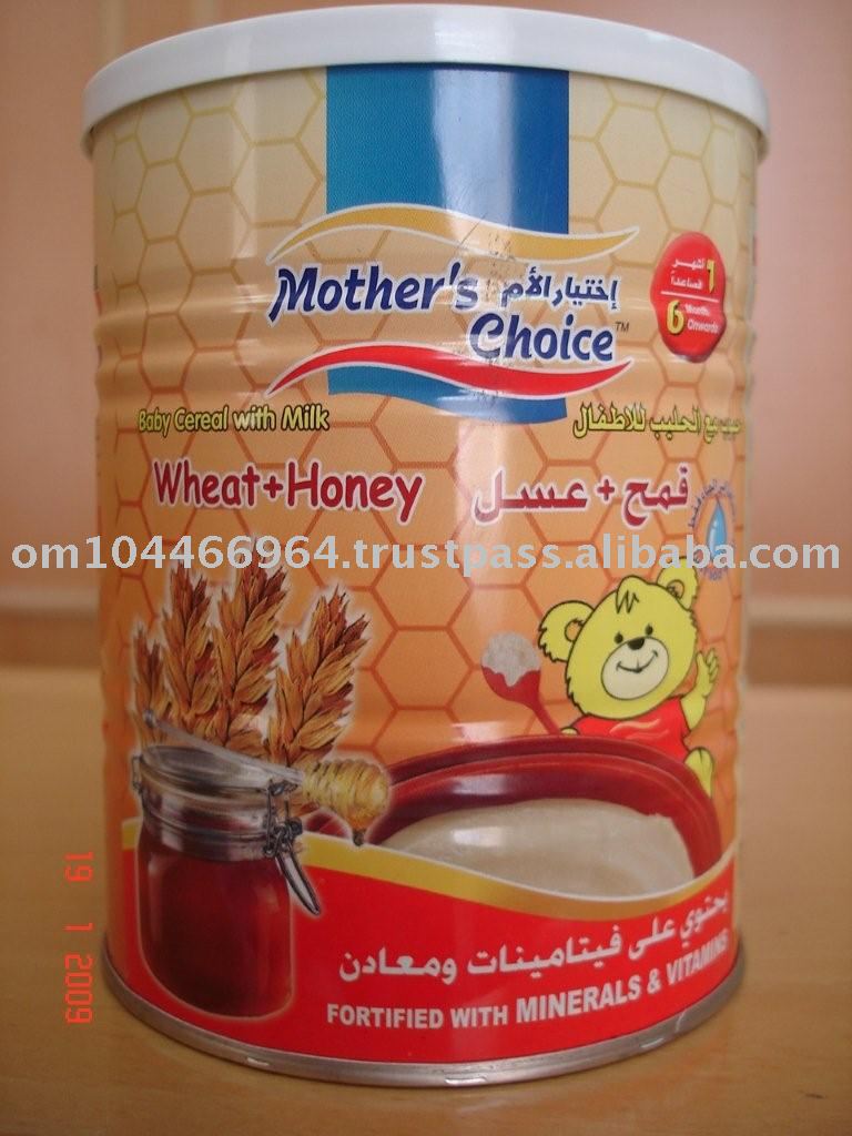 Wheat   Honey  cereal s with  Milk 