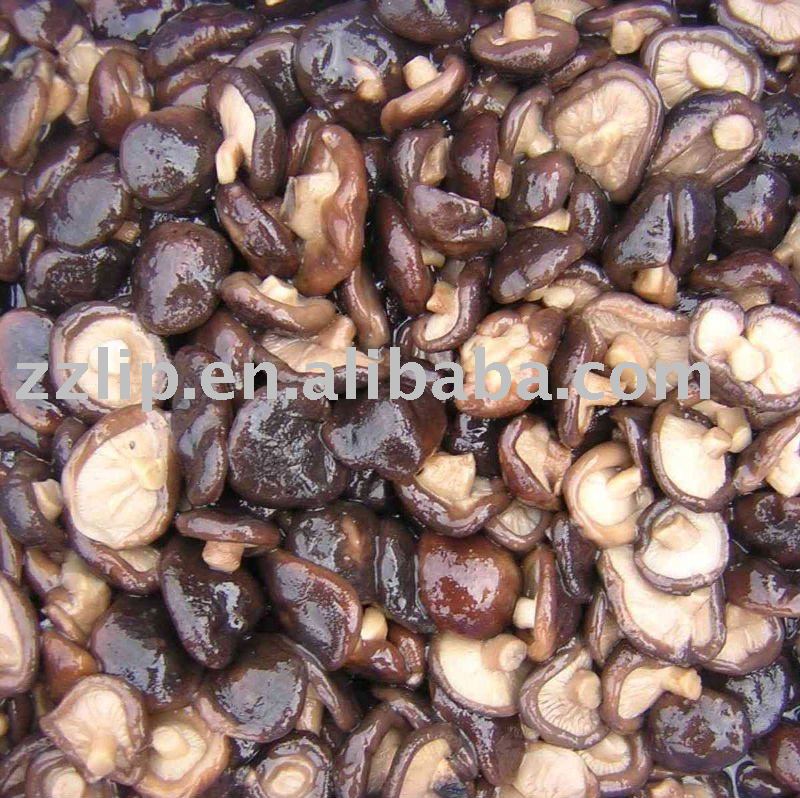 brine shiitake in drums (100% close 40-60mm)