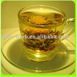 13-blooming tea--flower tea--art tea lotus in the water