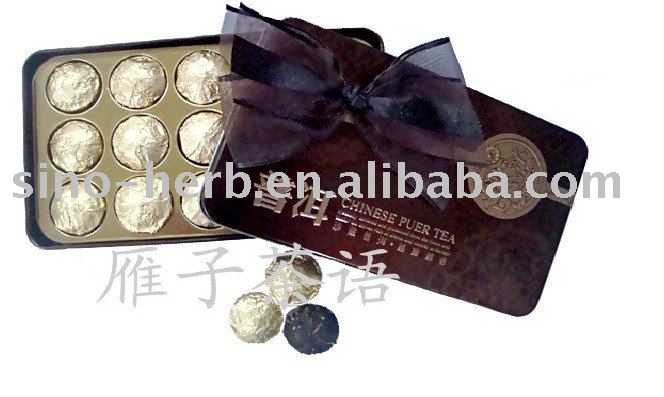 Gift packing ,YunNan Puerh  tea ,fermented and unfermented puer tea