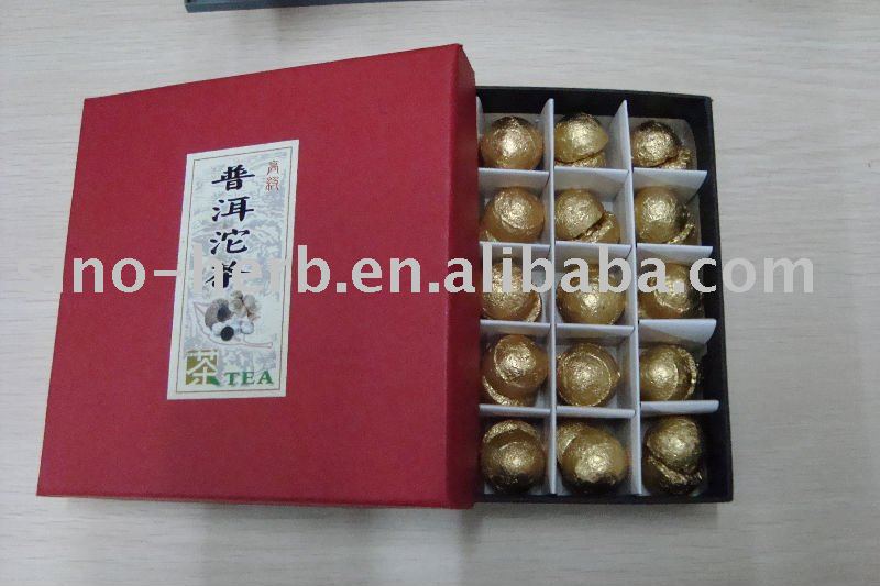 Unfermented Mini Puer  Tea  from  Ancient   Tea  Trees