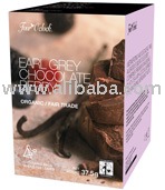 Earl Grey Chocolate Berry Organic Tea in pyramidal teabags