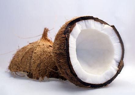 Fresh Old Coconut