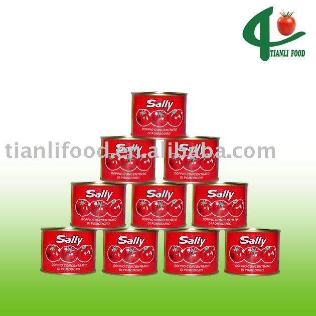 2010 crop concentrate canned tomato paste