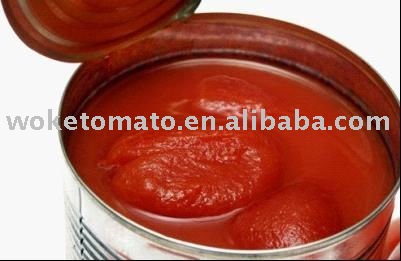 Canned whole peeled tomato