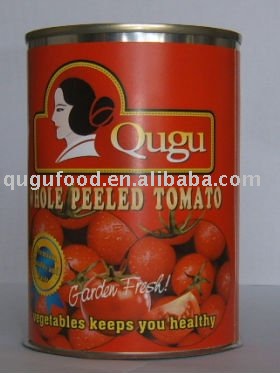 whole peeled tomato in can