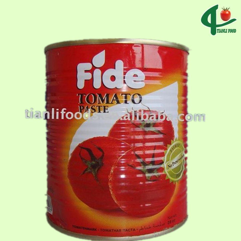 2010crop canned tomato paste product