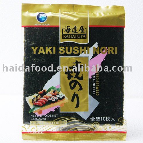 Yaki Nori Roasted Seaweed Gold