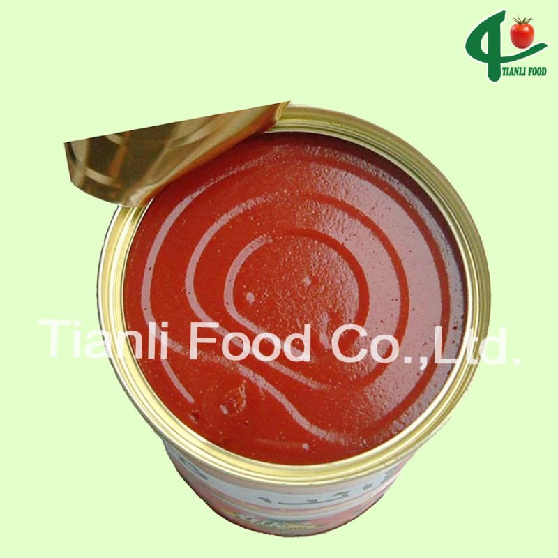 210g tinned tomato paste plant