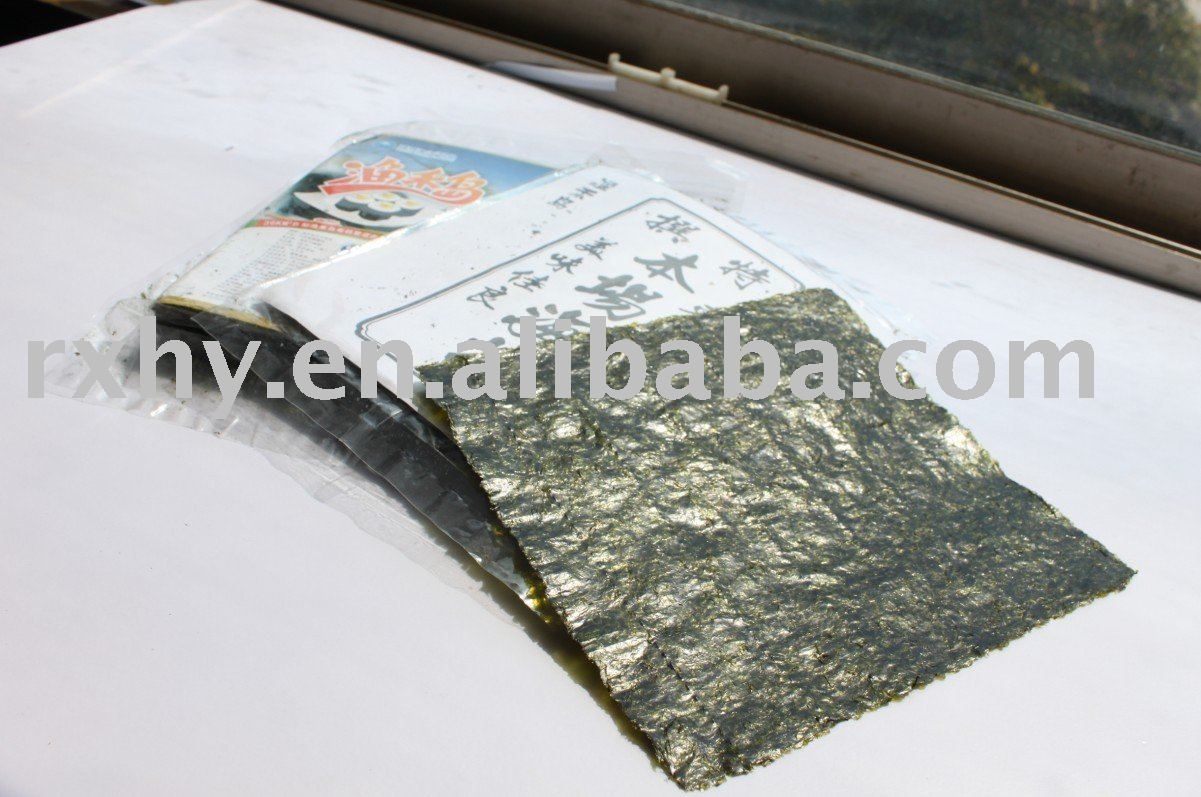 Organic sushi nori,10sheets/bag, roasted seaweed, laver