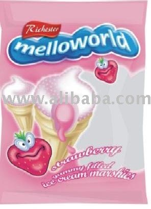 MARSHMALLOWS - ICE CREAM MARISHES STRAWBERRY