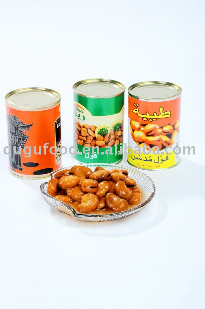 Canned bean canned fava bean