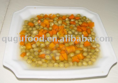 mixed vegetable (canned peas and carrots)