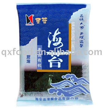 Snack food flavoured Seaweed
