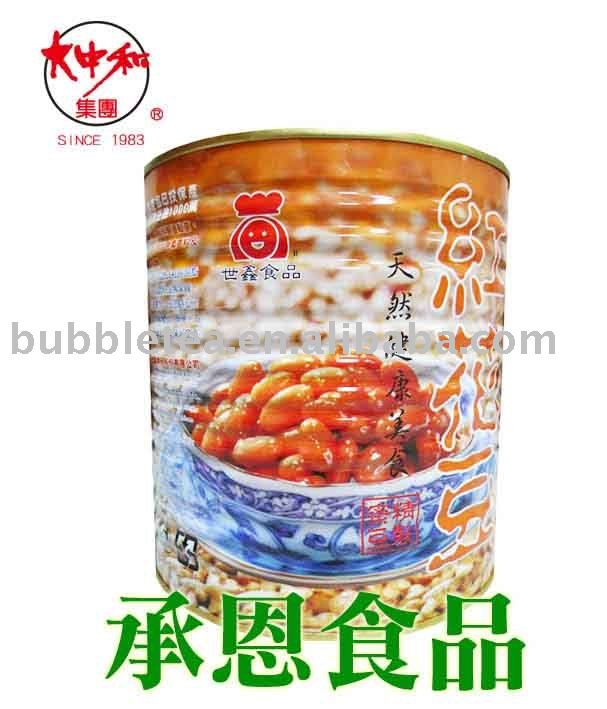 0116 Sweet Speckled Kidney Bean Can for Bubble Tea or Taiwan Shaved Ice