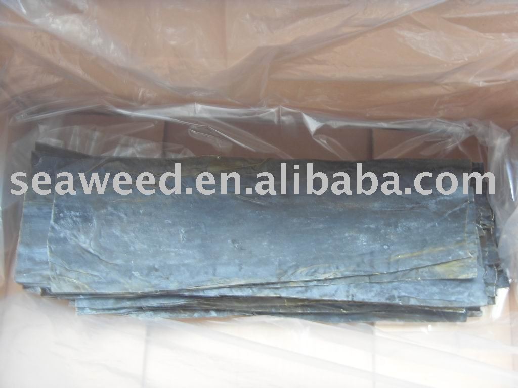 dry brown seaweed