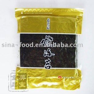 sushi nori roll (roasted seaweed)