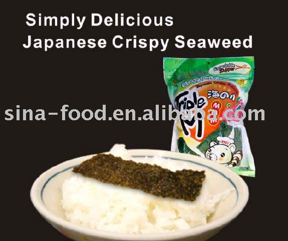 Japanese crispy seaweed