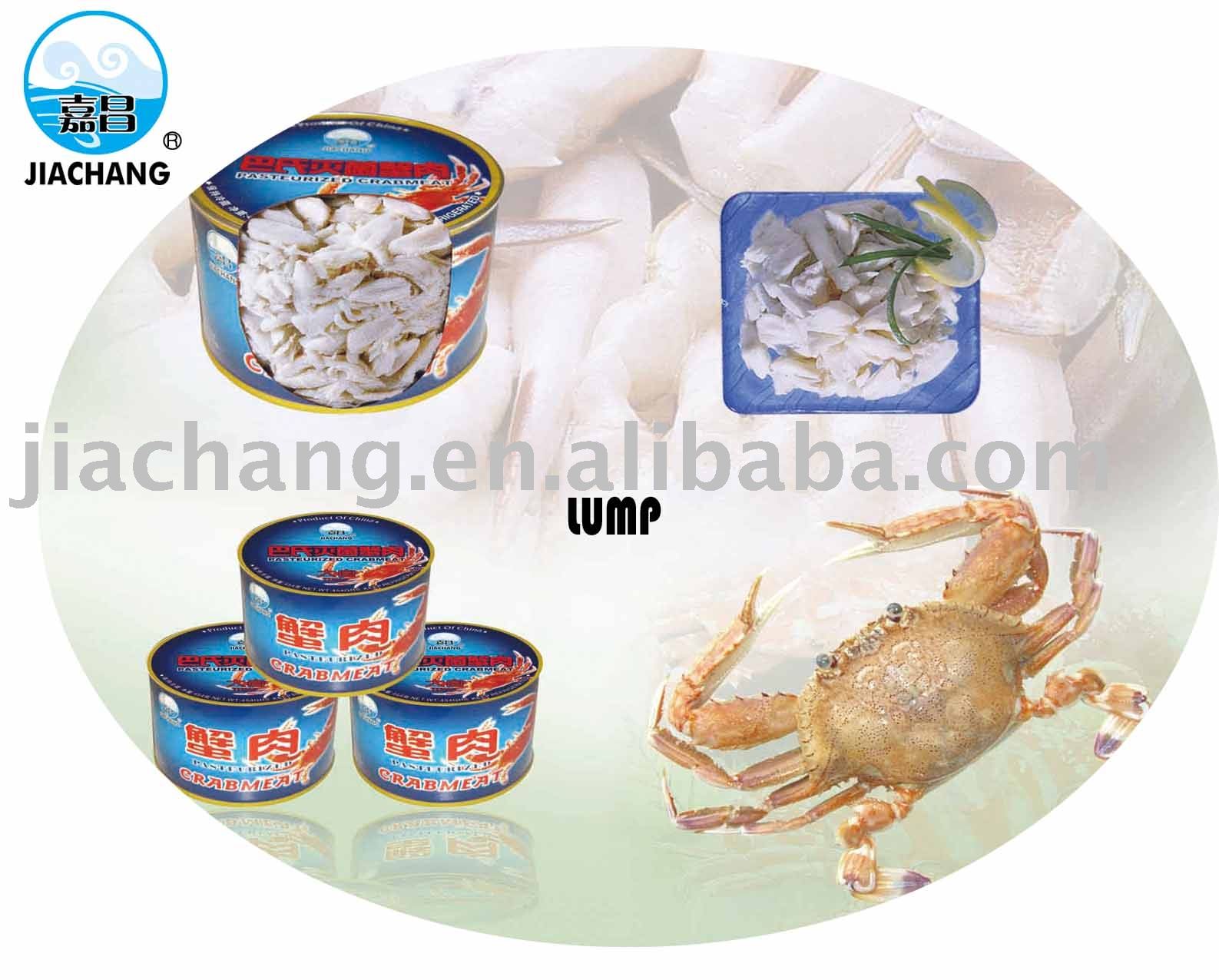 Pateurized  crabmeat  LUMP
