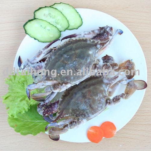 Frozen cut swimming crab