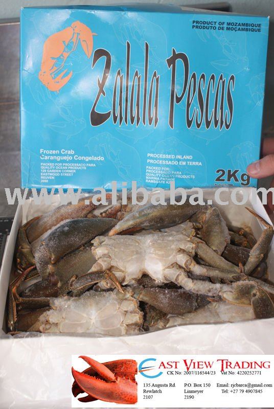 Mozambique  Green   Crab  Packaging