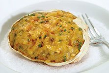 Crab au gratin