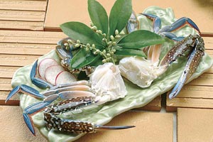 Swimming Crab Half Cut