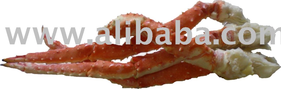 Arctic Red King Crab, frozen and cooked single legs