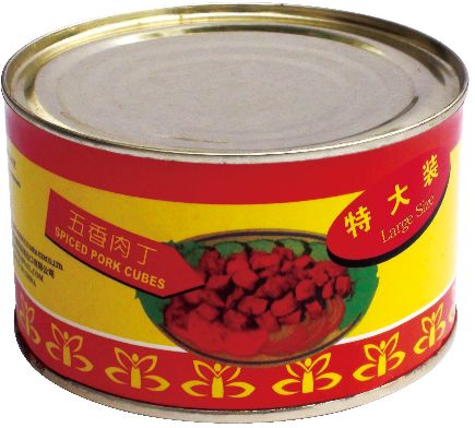 Canned Food:Spiced Pork Cubes