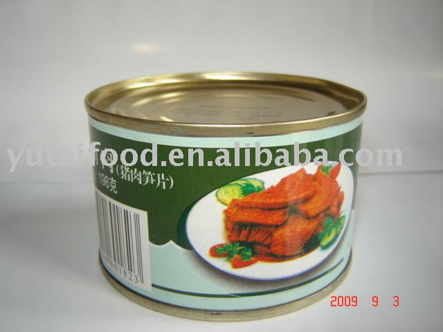 Canned Food: Sliced Pork in Szechuan Style