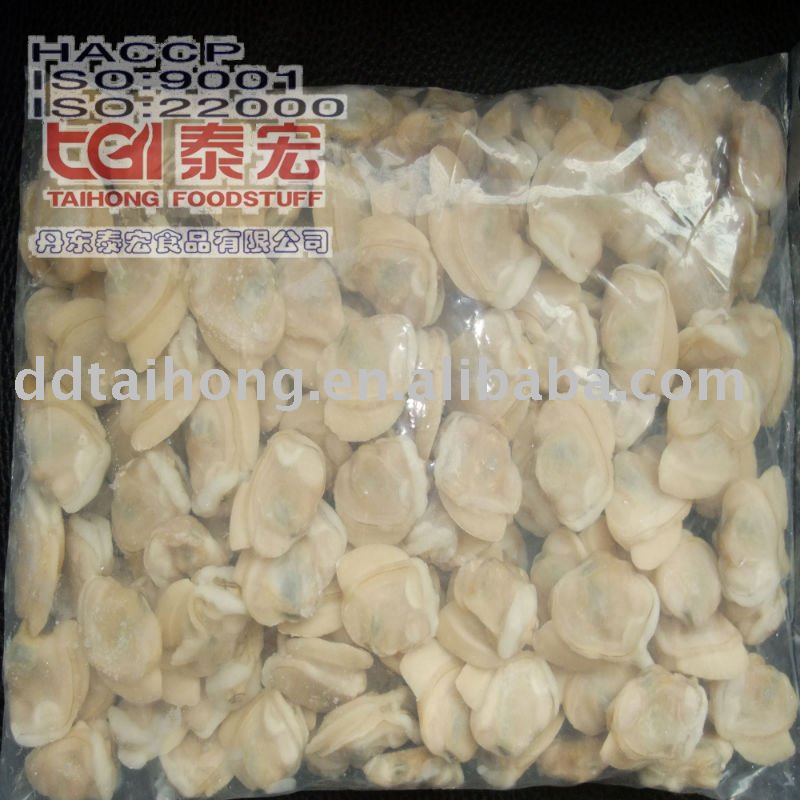 Frozen boiled hard clam cook food