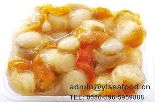  Frozen  seafood/Mollusks:  Frozen  scallop  meat 