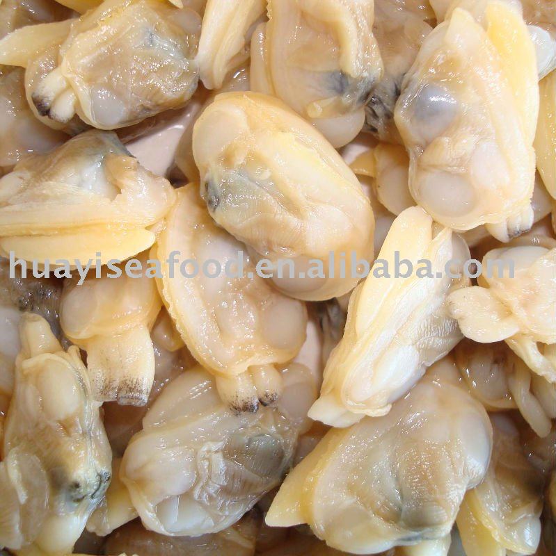  frozen    boiled   clam    meat  seafood