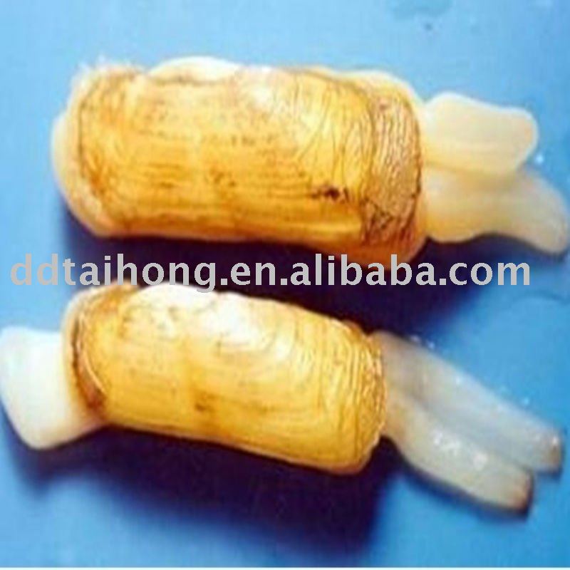 Frozen boiled razor clam meat (seafood)