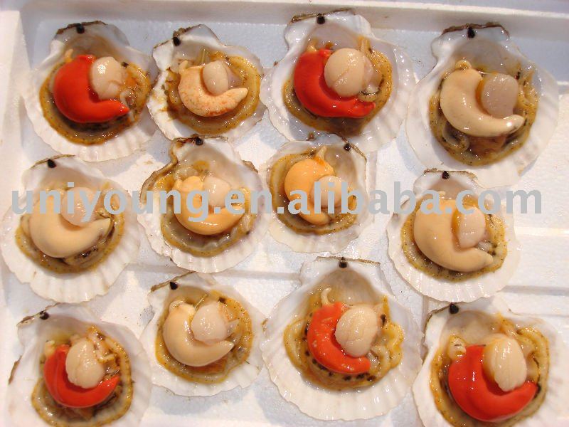 half shell scallop