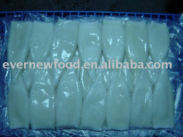 frozen squid tube