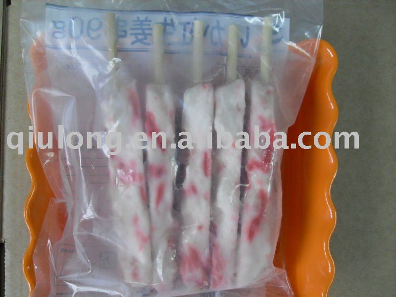 frozen seafood  (squid stick)