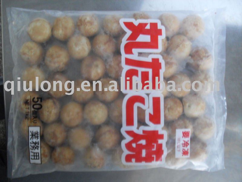 frozen seafood  (takoyaki)