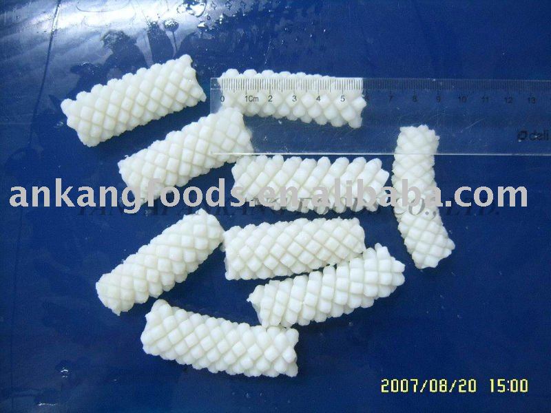Frozen  pineapple  cut  squid 