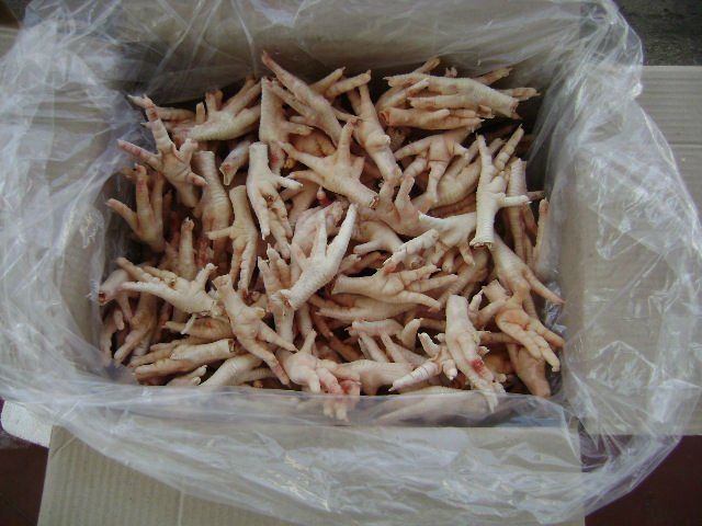 Processed Frozen Chicken Feet (Grade A )