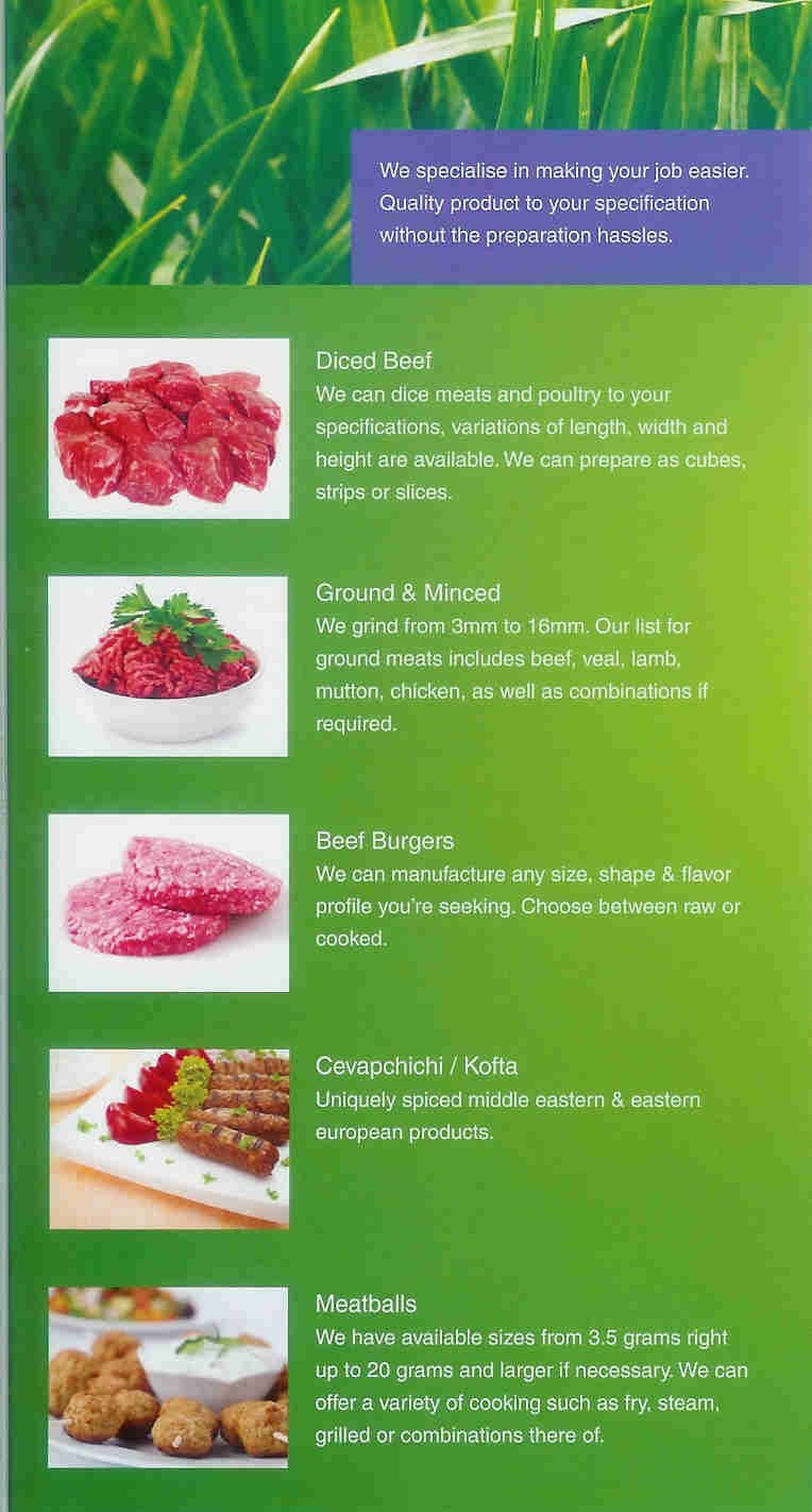  FROZEN  DICED/ MINCED   MEAT 
