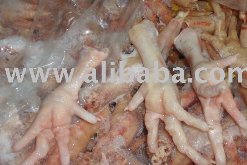 frozen chicken feet