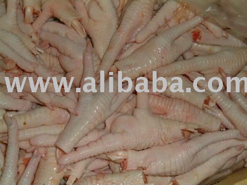 FROZEN HALAL CHICKEN FEET.