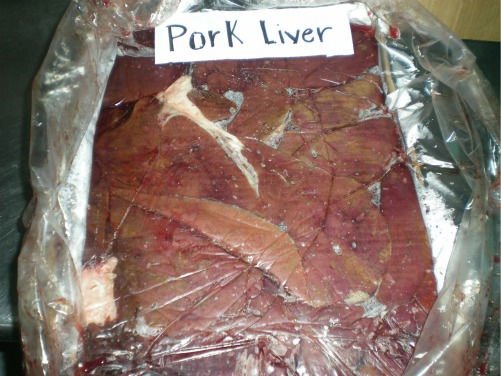 Pork liver