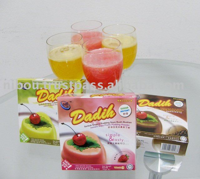 NBI Dadih Instant Soya Fruits Pudding Powder
