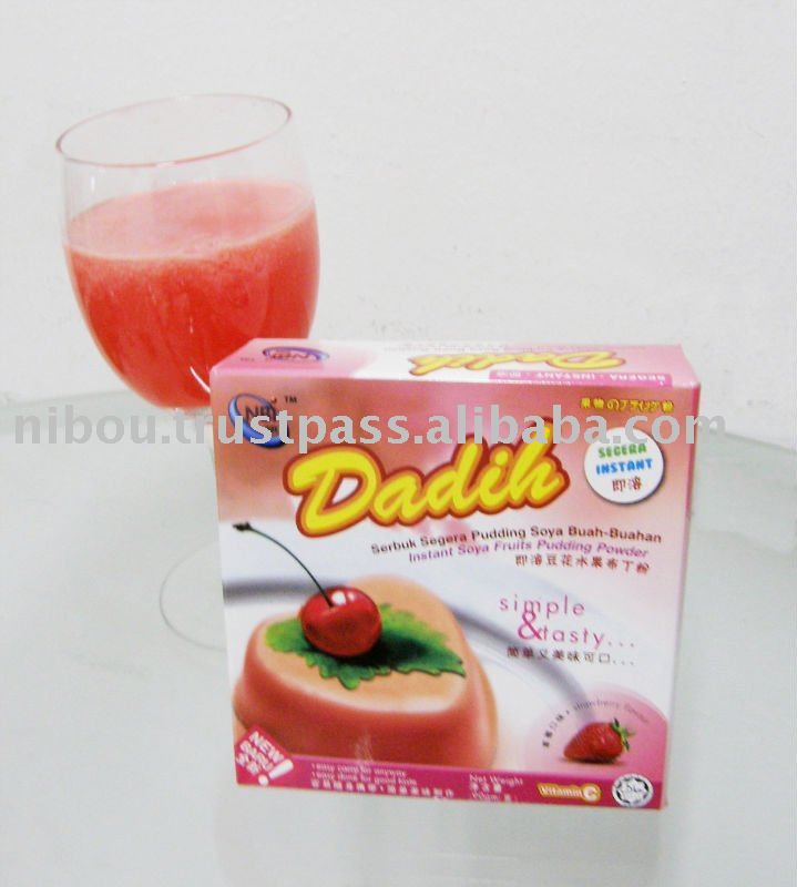 NBI Dadih Instant Soya Fruits Pudding Powder (S berry)